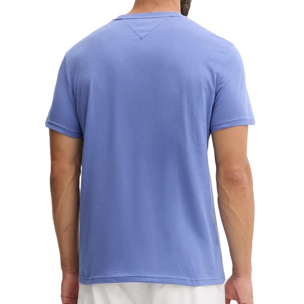 T-shirt Bleu Homme Tommy Hilfiger Flag 2