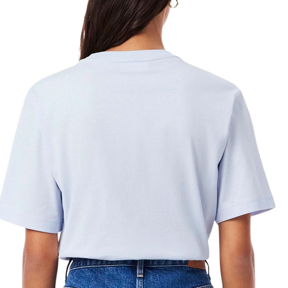T-shirt Bleu Femme Lacoste TF7215 2
