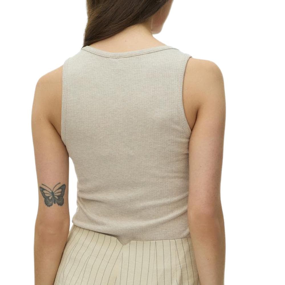 Débardeur Beige Femme Vero Moda Kiki 2