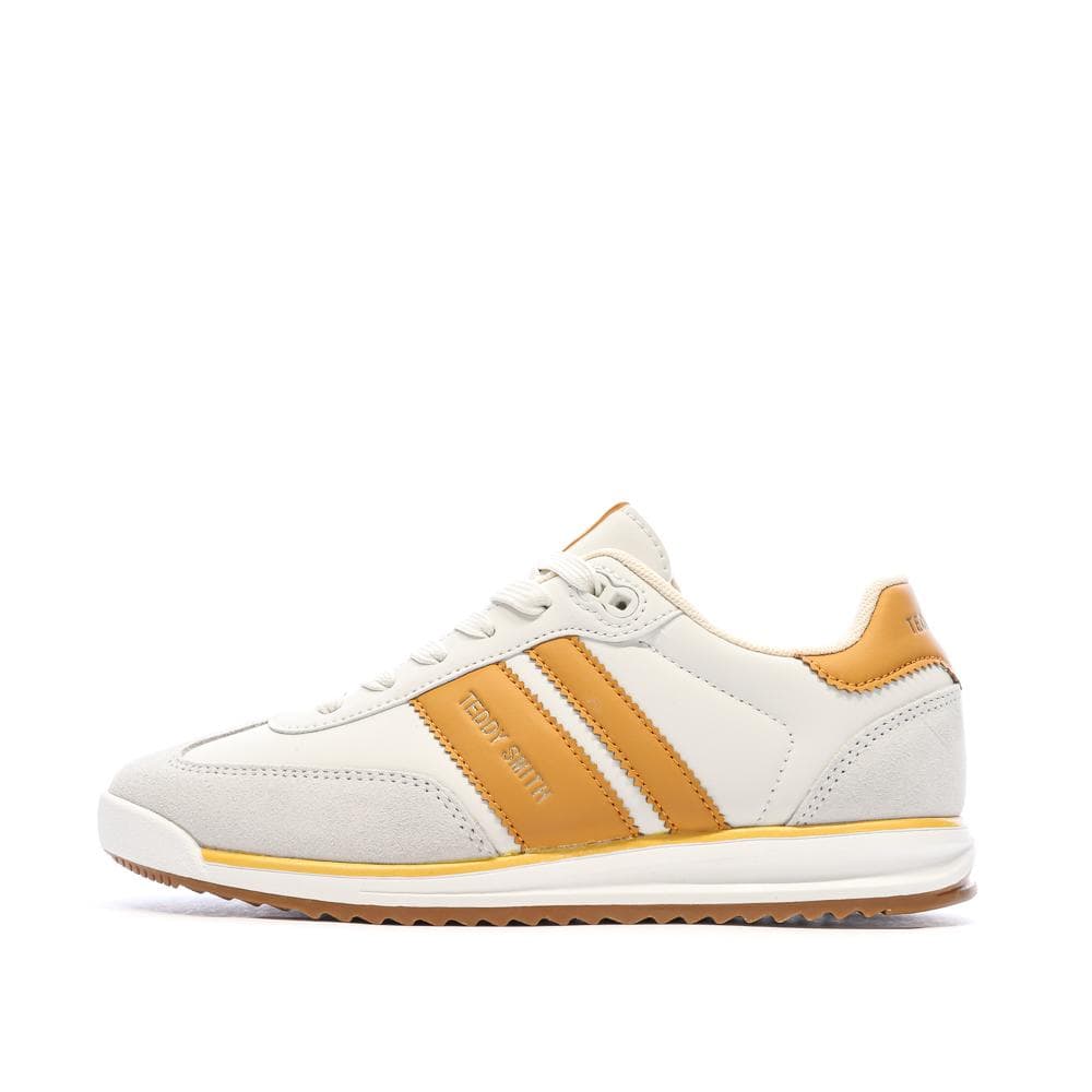 Baskets Blanc/Jaune Femme Marron Teddy Smith 120232 1