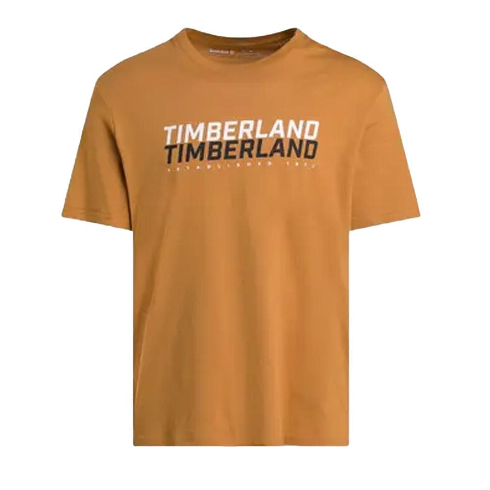 T-Shirt Moutarde Homme Timberland Graphic 1
