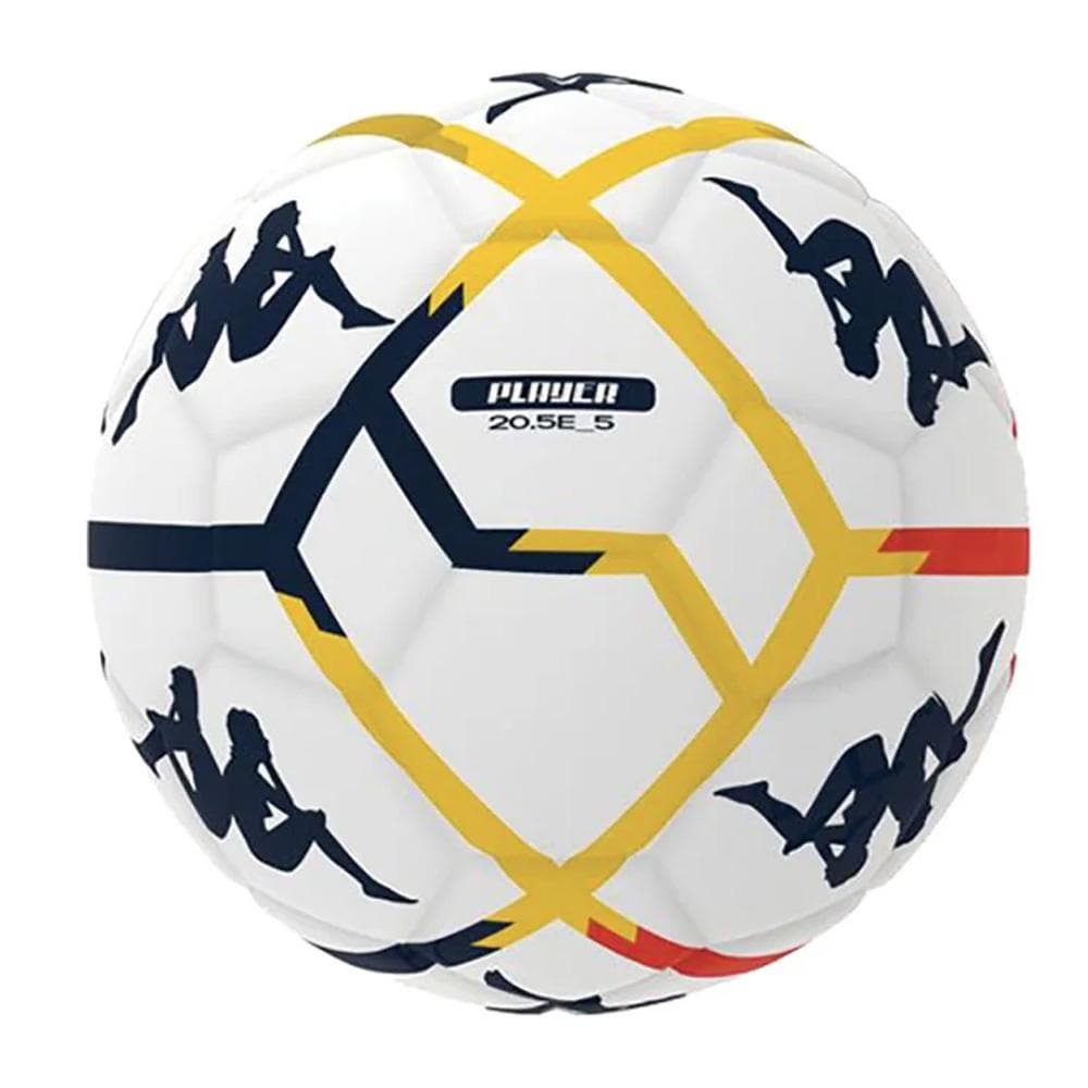 Ballon de Foot Blanc/Rouge Kappa Player 20.5 - Taille 1