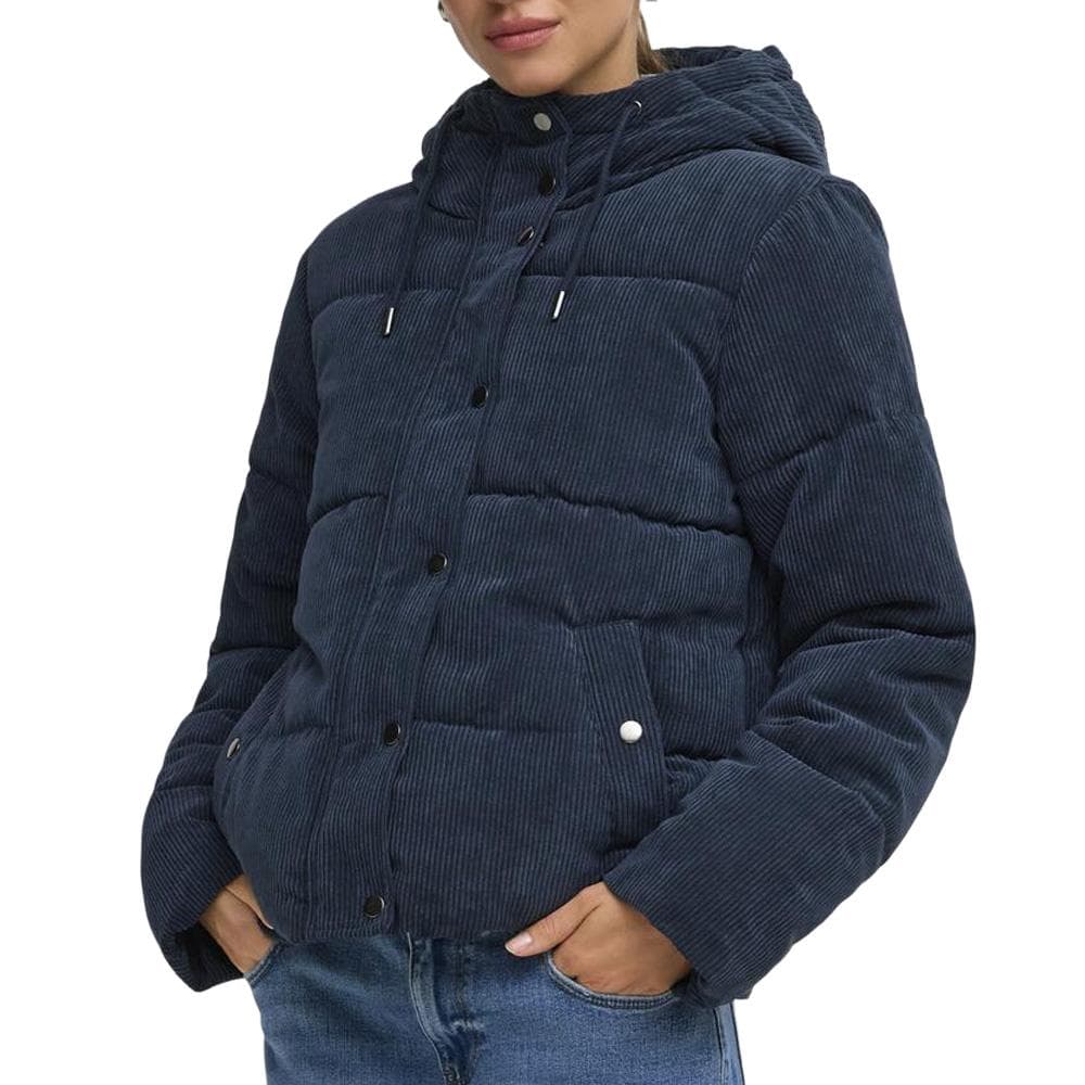 Doudoune Velours Côtelé Marine Femme JDY Vita 1