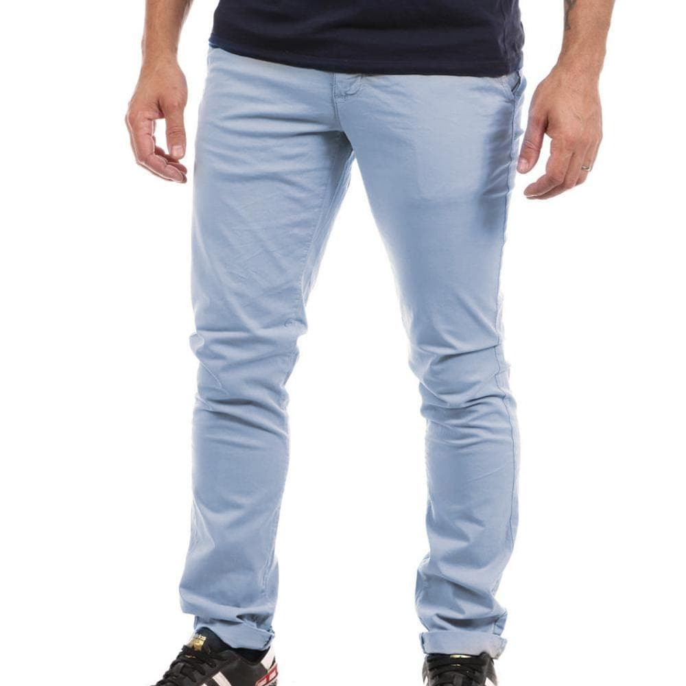 Pantalon Chino Bleu Clair Homme Paname Brothers Costa1 1