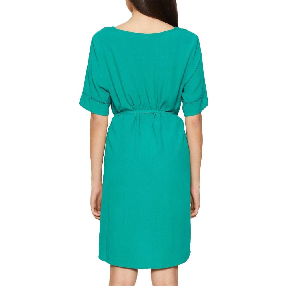 Robe Vert Femme Vila Detail 2
