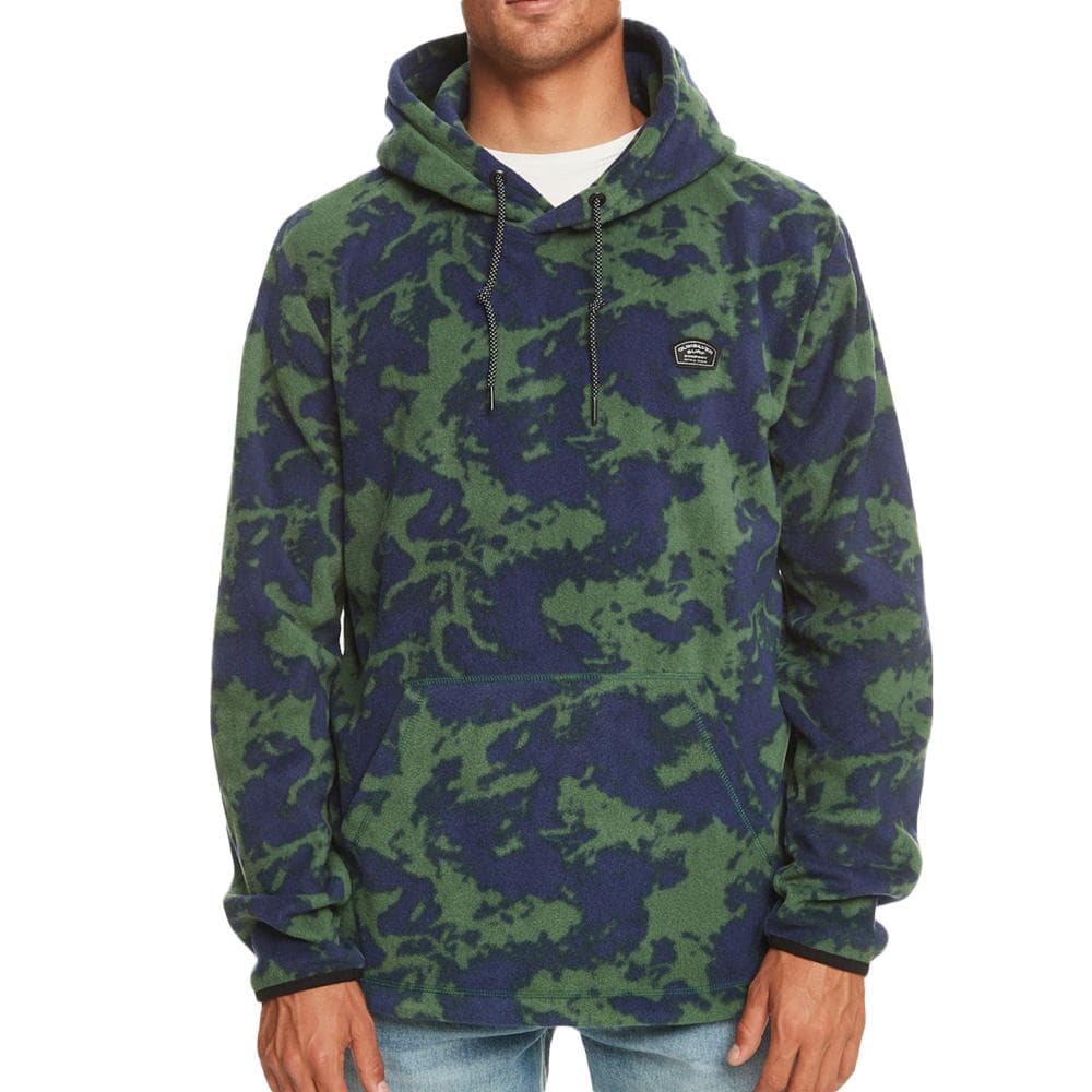 Sweat Marine/Vert Homme Quiksilver Essentials Polar 1