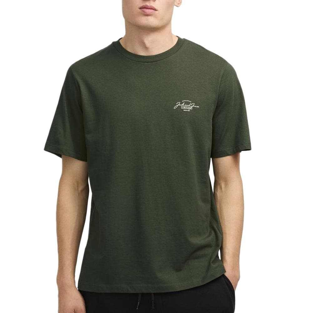 T-shirt Kaki Homme Jack & Jones Ferris 12287695 1