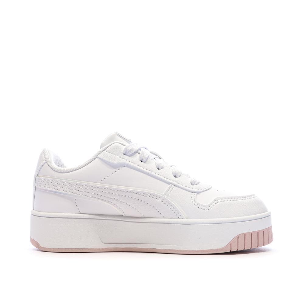 Baskets Blanches Fille Puma Carina 2