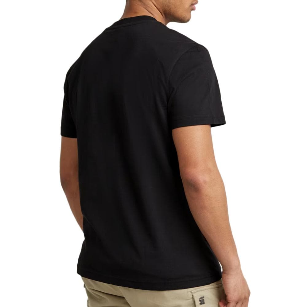 T-shirt Noir Homme G-Star Raw GD25950 2