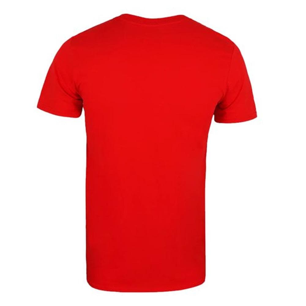 T-Shirt Rouge Homme Budweiser Bow 2