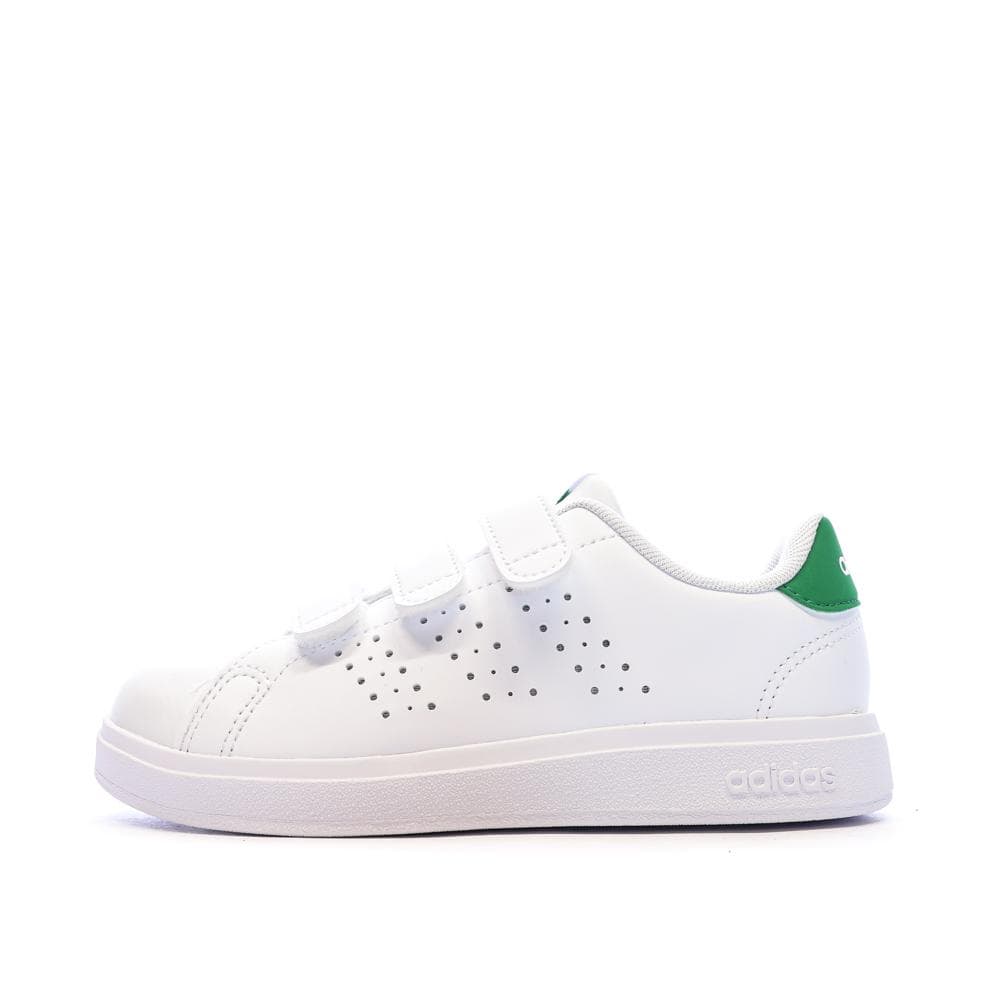 Baskets Blanches Garçon/Fille Adidas Advantage Base 2.0 1