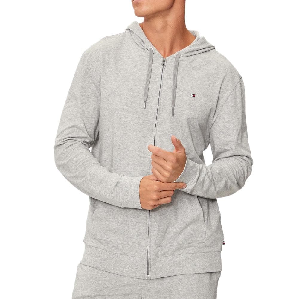 Sweat Gris Homme Tommy Hilfiger Heather 1