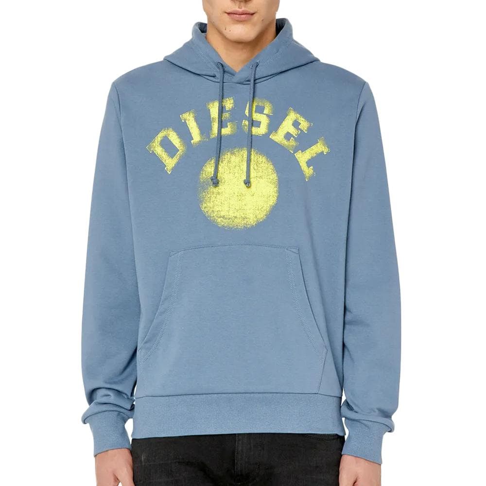 Sweat Bleu Homme Diesel Felpa 1
