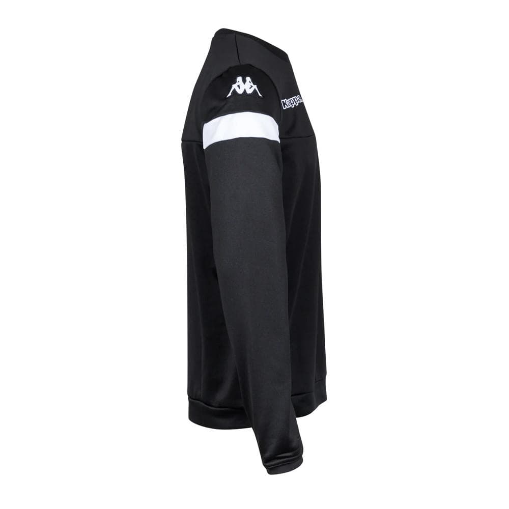Sweat Noir/Blanc Garçon Kappa Lido 3