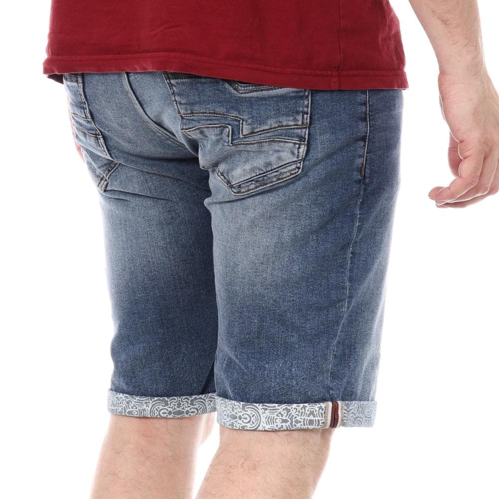 Short Bleu Délavé Homme RMS26 Stone 2