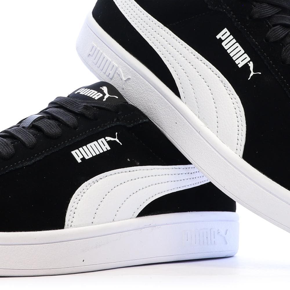 Baskets Noires/Blanches Homme Puma Smash 3.0 7