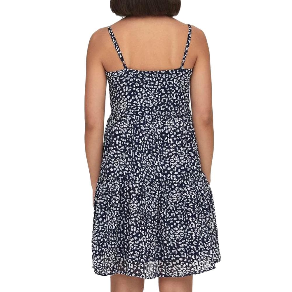 Robe Marine/Gris à Motifs Femme Only Daniella 2