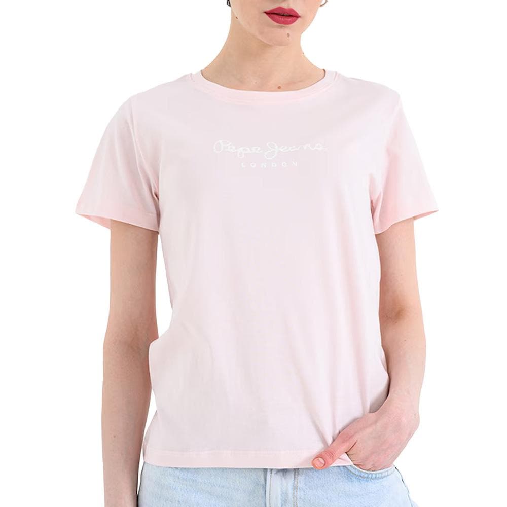T-Shirt Rose clair Femme Pepe jeans Pjl L 1