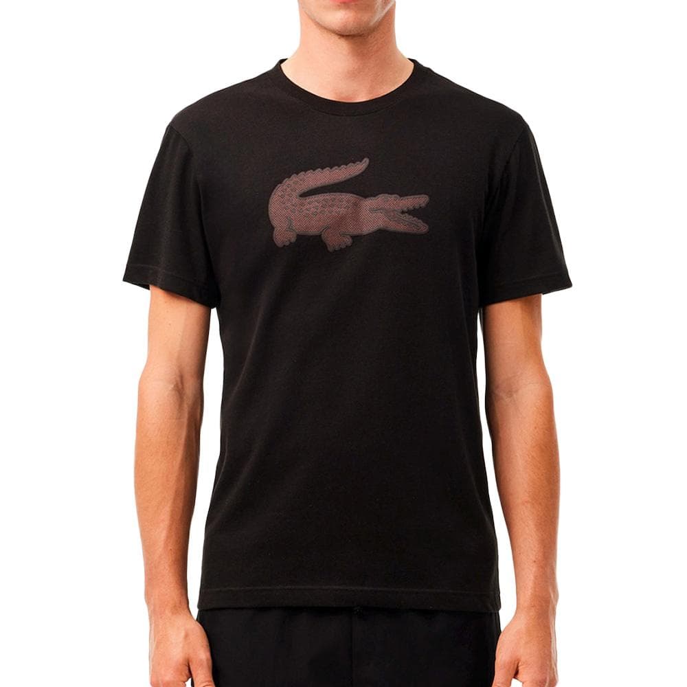 T-shirt Noir Homme Lacoste TH2042 1