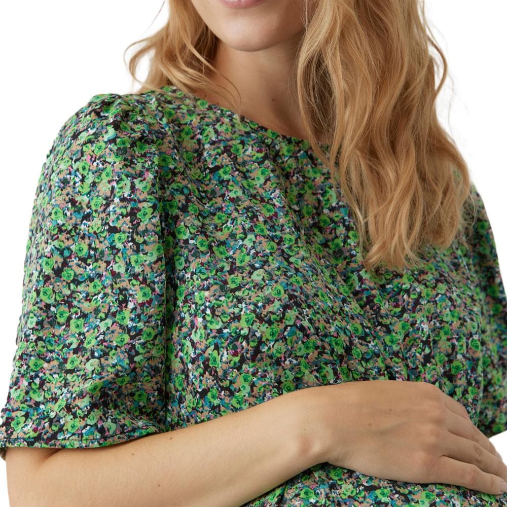 Robe de Grossesse Verte Femme Vero Moda Marternity Janina 3