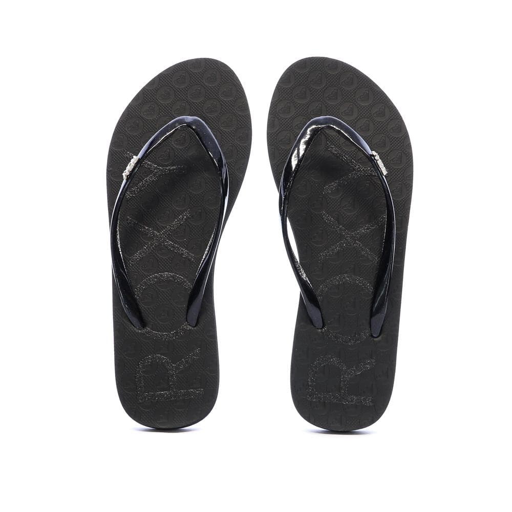 Tongs Noir Roxy Viva Sparkle 3