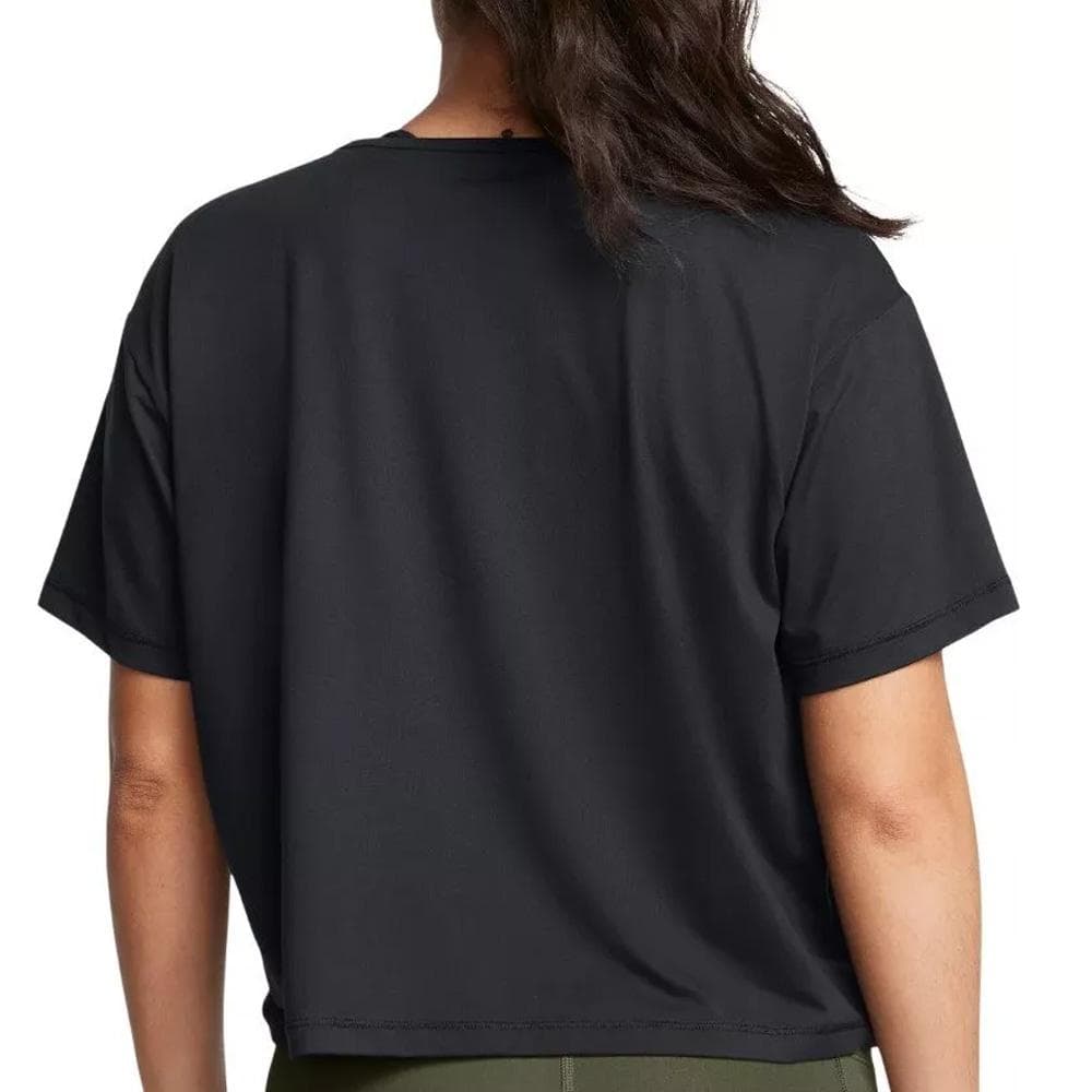T-Shirt Noir Femme Under Armour Motion 2