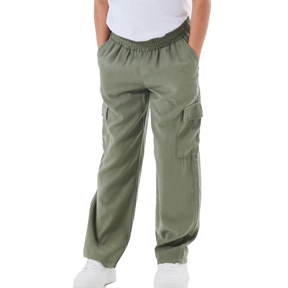 Pantalon fluide Kaki Fille Name it Bella 1