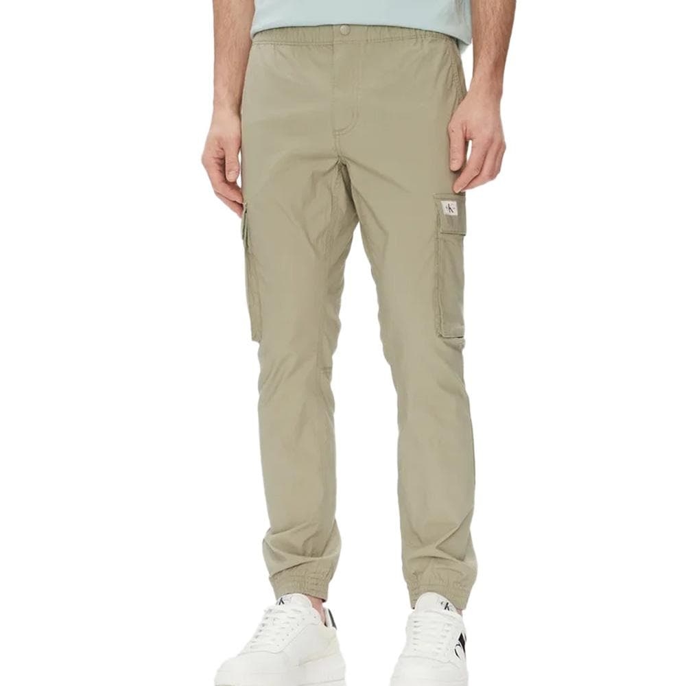 Pantalon Cargo Vert Homme Calvin Klein Jeans J30J3276 1