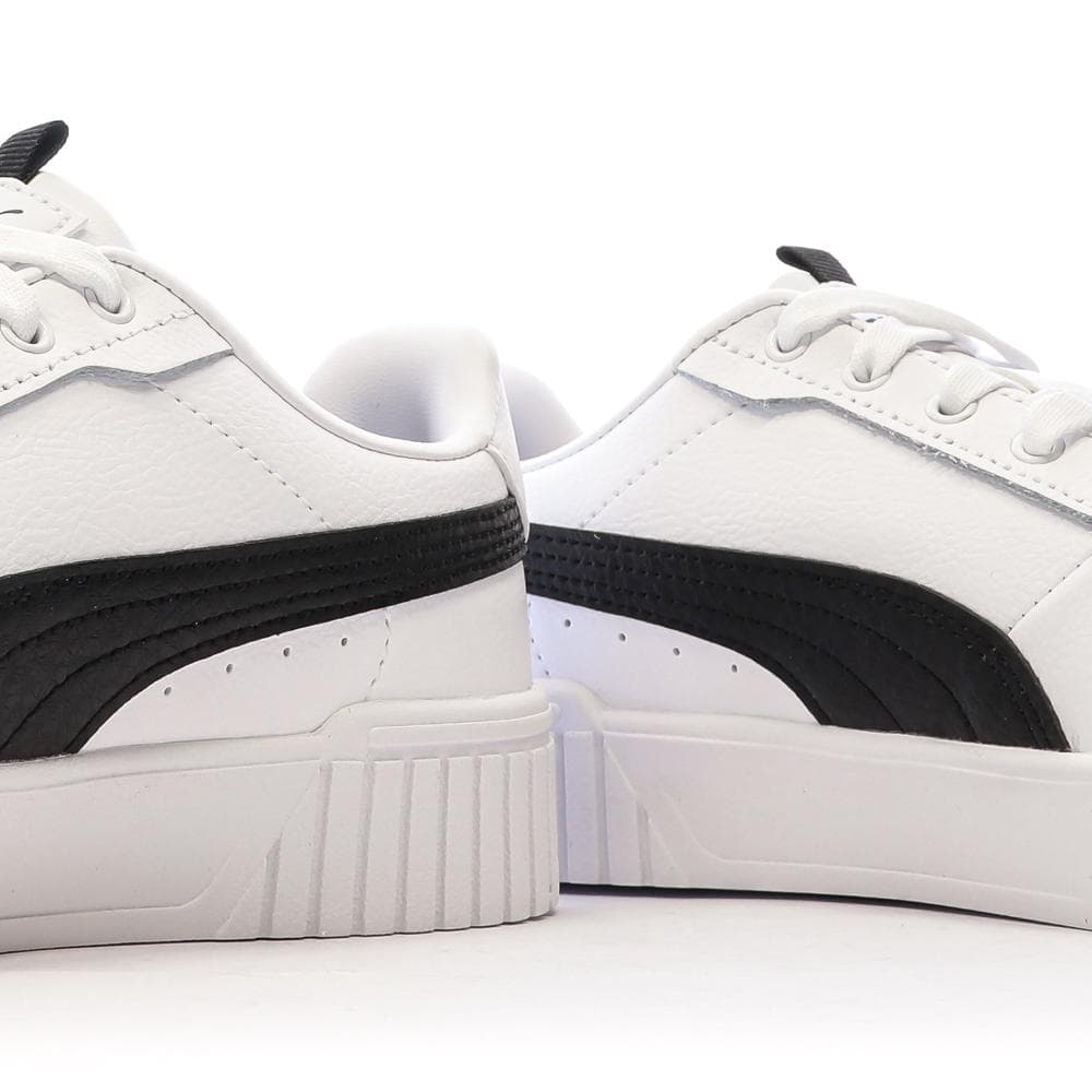 Baskets Blanches/Noires Femme Puma Carina 2.0 7