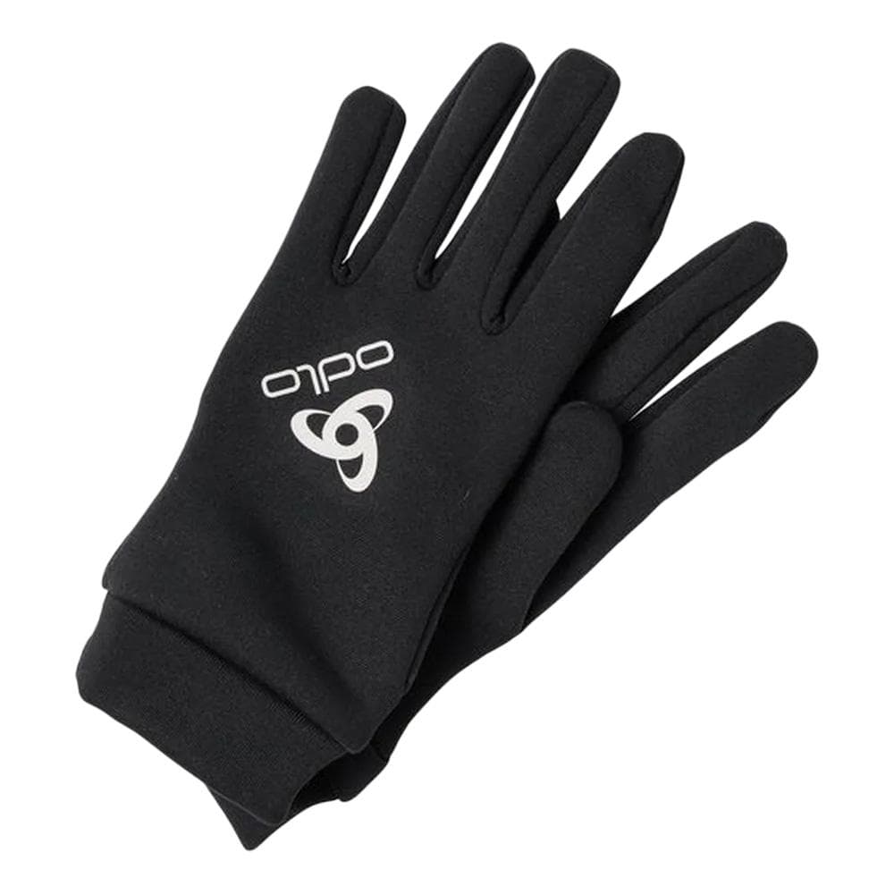Gants Noir Odlo Gloves Full Finger Stretchfleece Liner 1