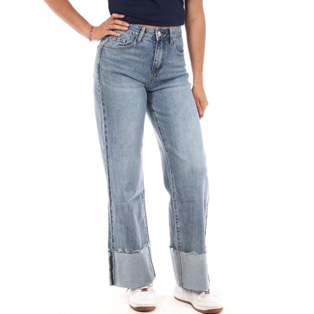 Jean Droit Bleu Clair Femme Monday Premium 692 1
