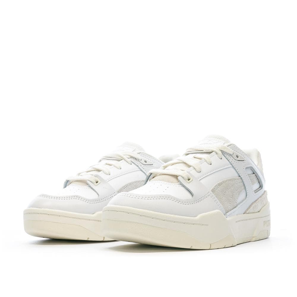 Baskets Blanche/Beige Femme Puma Slipstream Thrifted 6