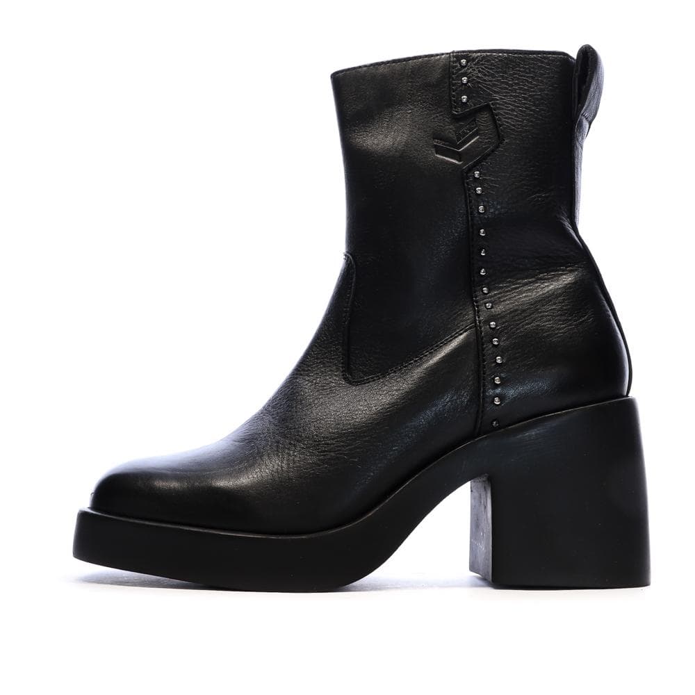 Bottines Noir Femme Kaporal Azra 1