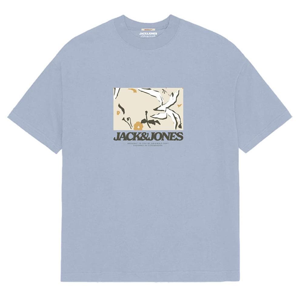 T-Shirt Bleu Garçon Jack & Jones Tavira 1