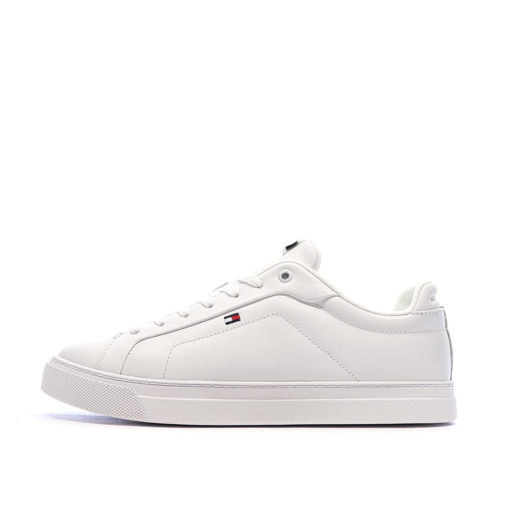 Baskets Blanches Homme Tommy Hilfiger Icon Court Lth Flag 1