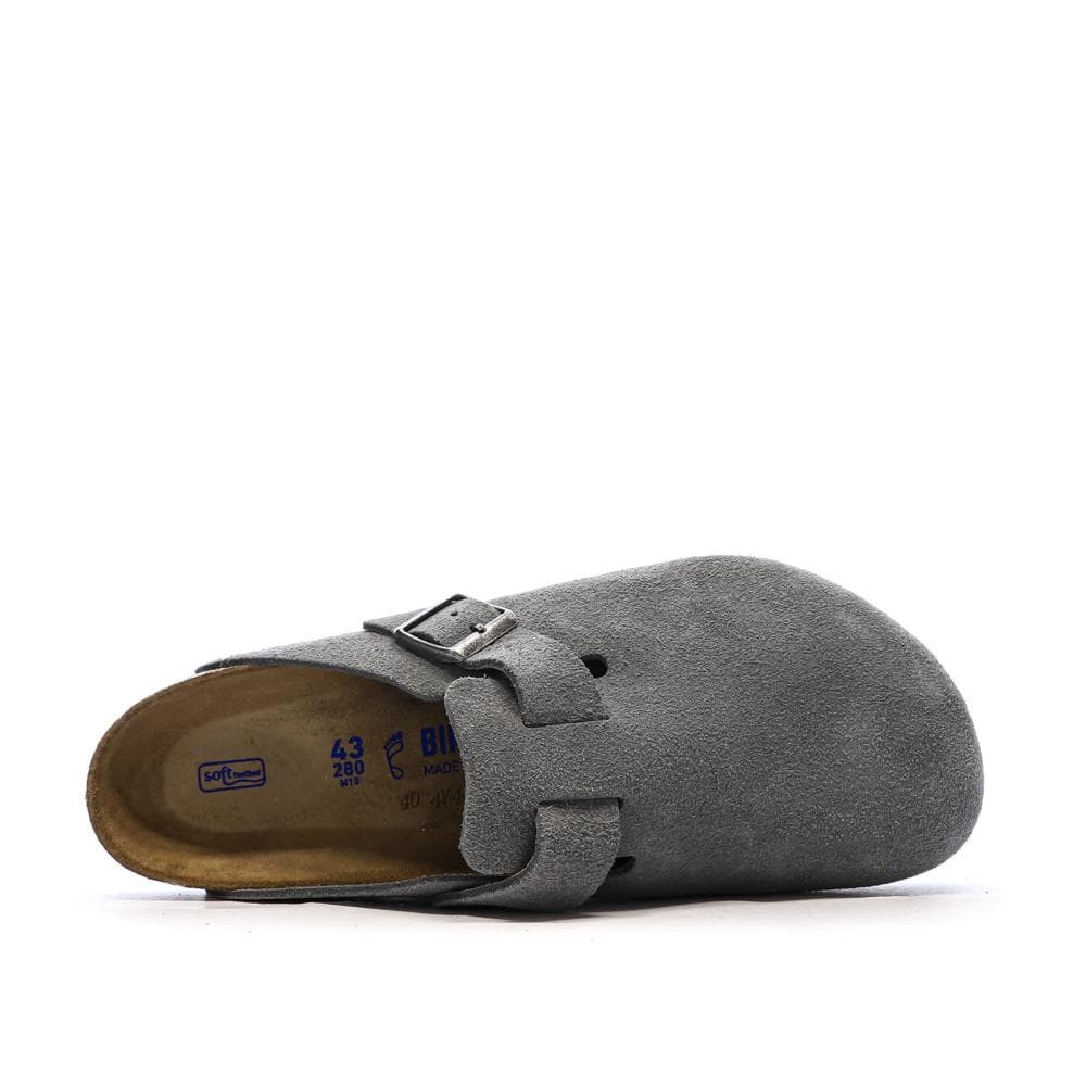 Sabots Bleu/Gris Homme Birkenstock Boston 4