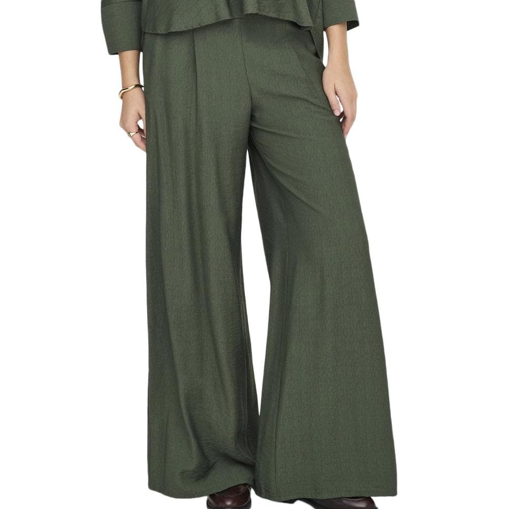 Pantalon fluide Kaki JDY Pepper 1