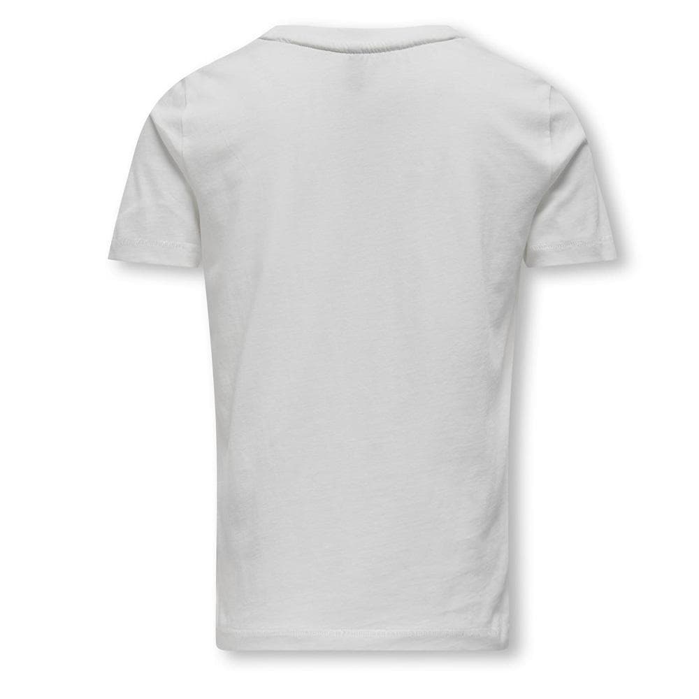 T-Shirt Blanc Fille Kids ONLY Kogbeate 2