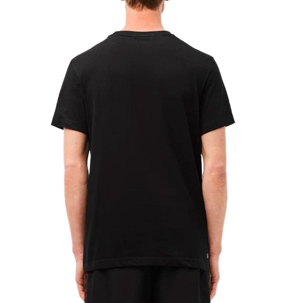 T-shirt Noir Homme Lacoste TH2508 2