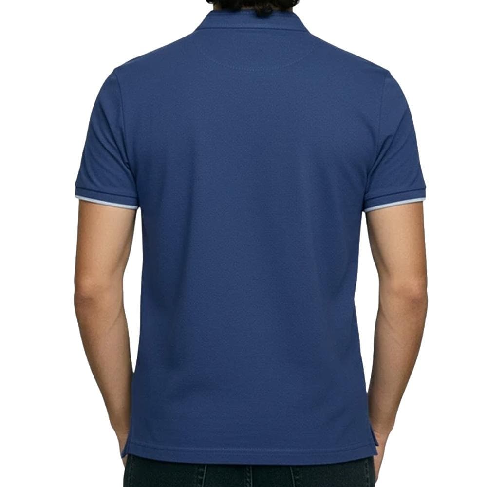 Polo Bleu Homme Lee Cooper GLC2047 2