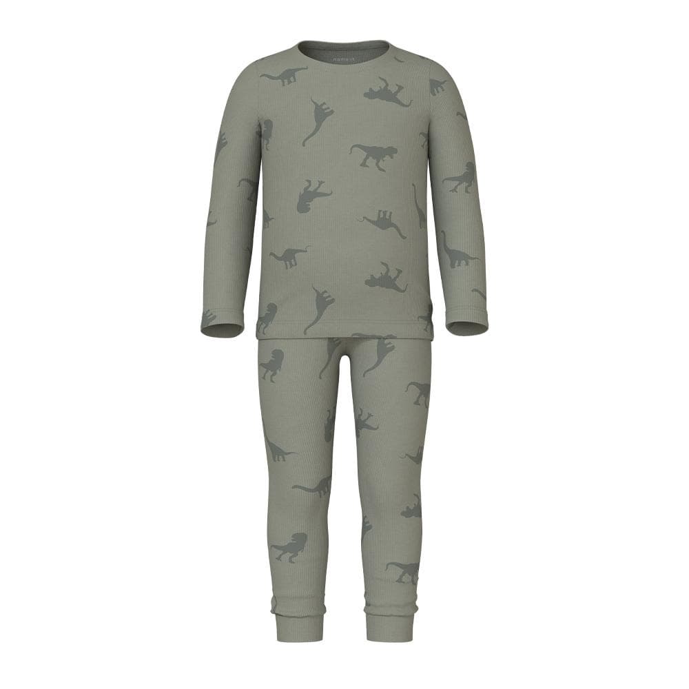 Pyjama Vert Garçon Name it Dinosaure 1