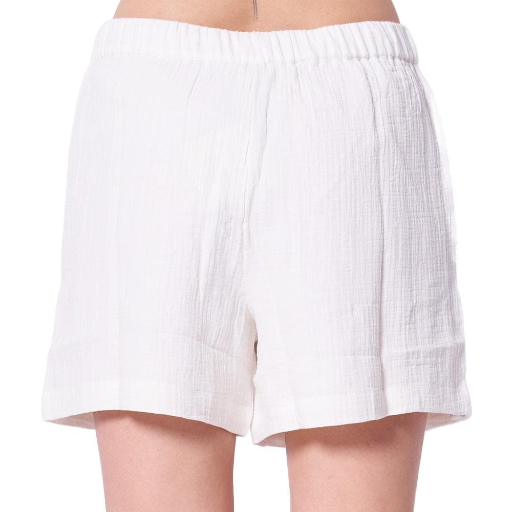 Short Beige Femme Calvin Klein Jeans Gauze 2