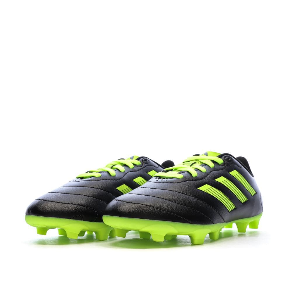 Chaussures de football Noir/Jaunes Garçon Adidas Goletto 6