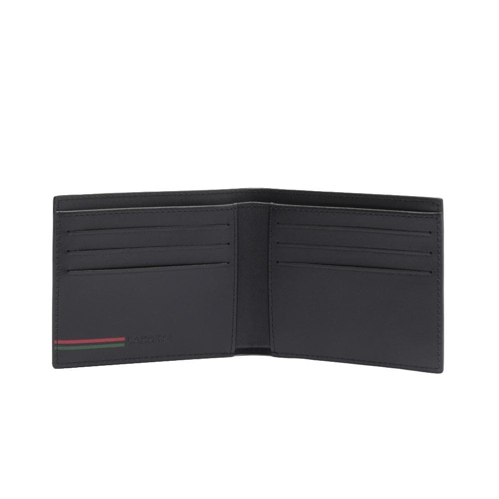 Portefeuille Noir Homme Lacoste farine 2