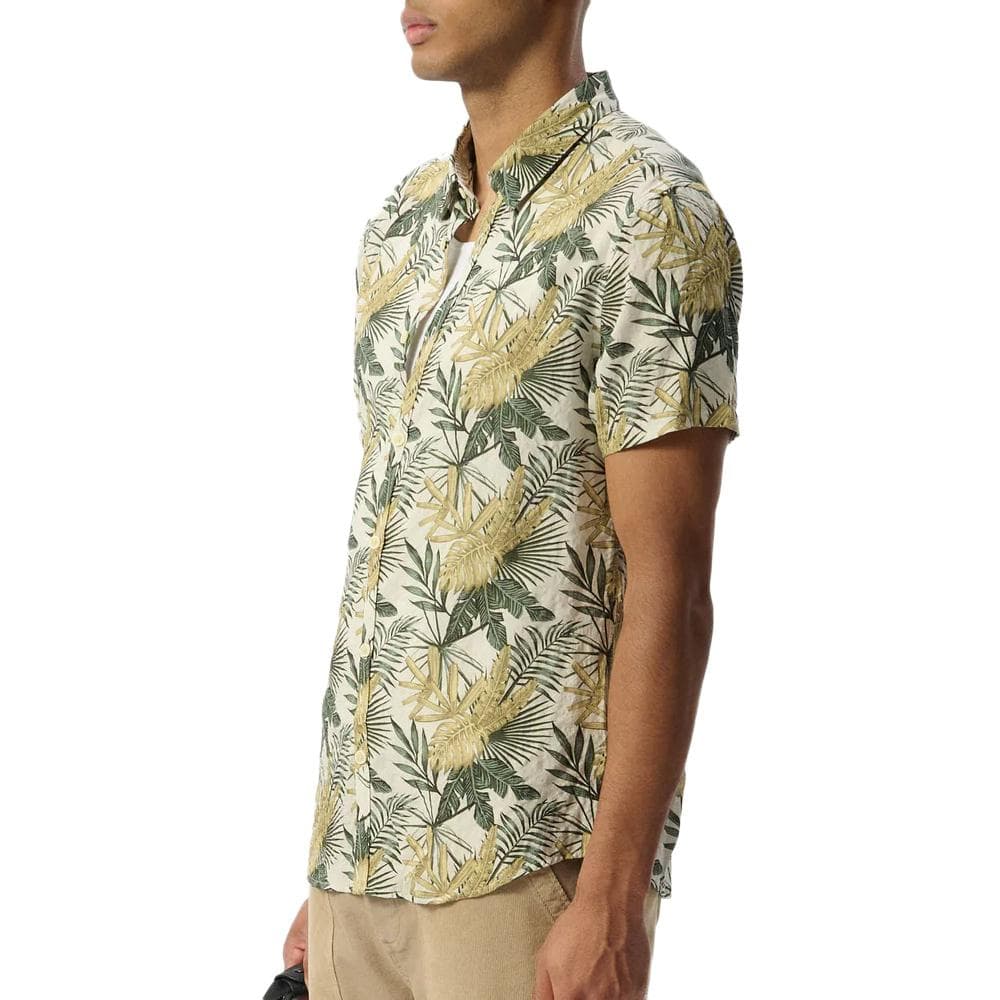 Chemise Kaki à Motifs Homme Teddy Smith Dixon 2