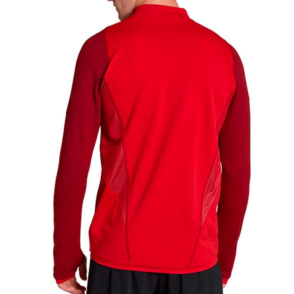 Sweat Zippé Rouge Homme Adidas HI3050 2