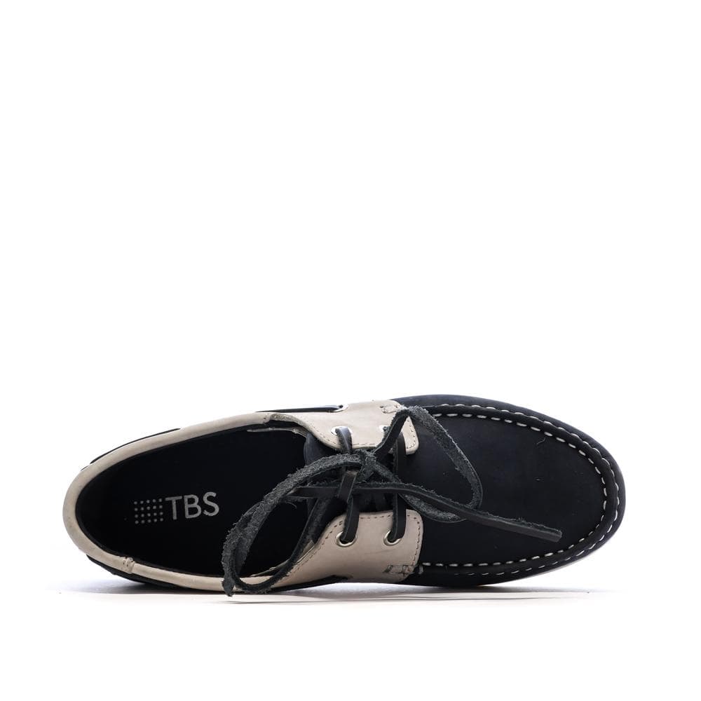 Chaussures bateau Marine Femme TBS Bateau Cow Nubuck London 4