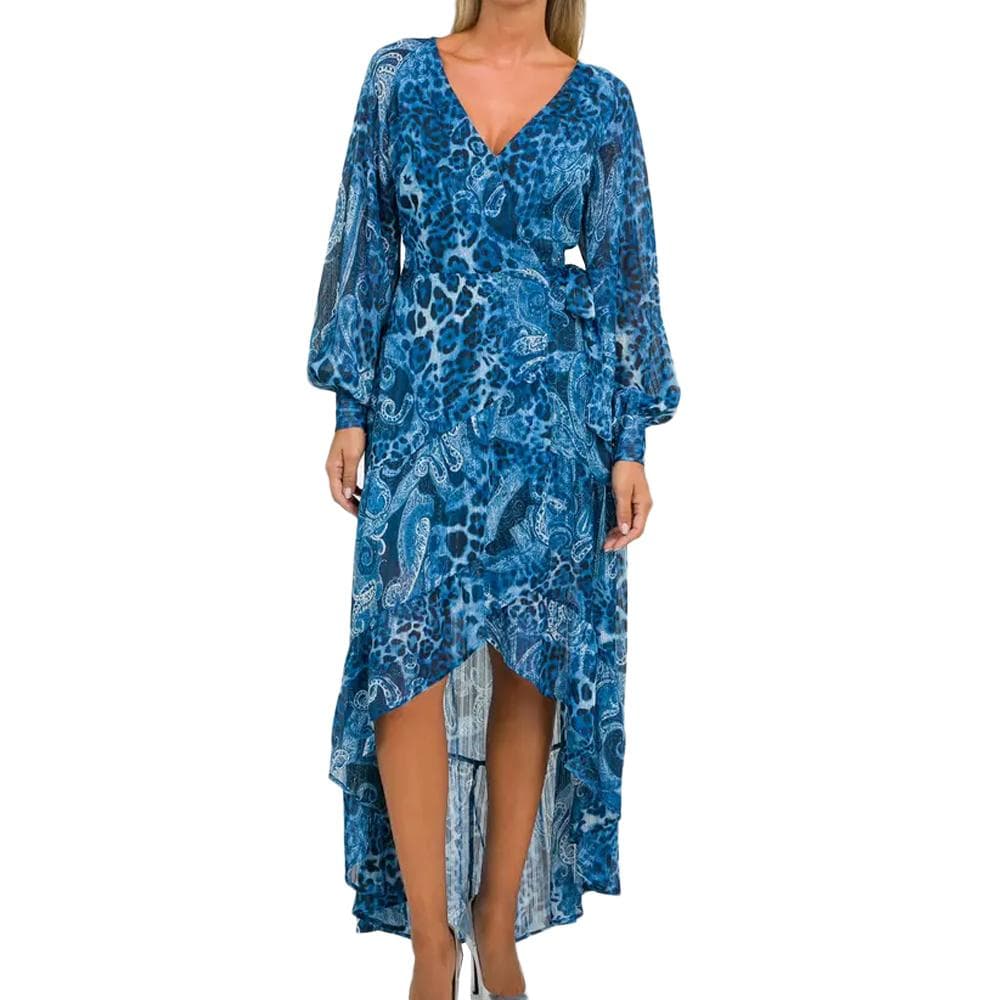 Robe Bleu à Motifs Femme Guess Nuovo Bahia 1