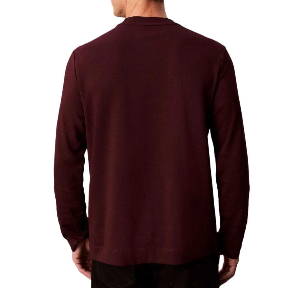 T-shirt Manches longues Marron Homme Calvin Klein Jeans Luxe 2