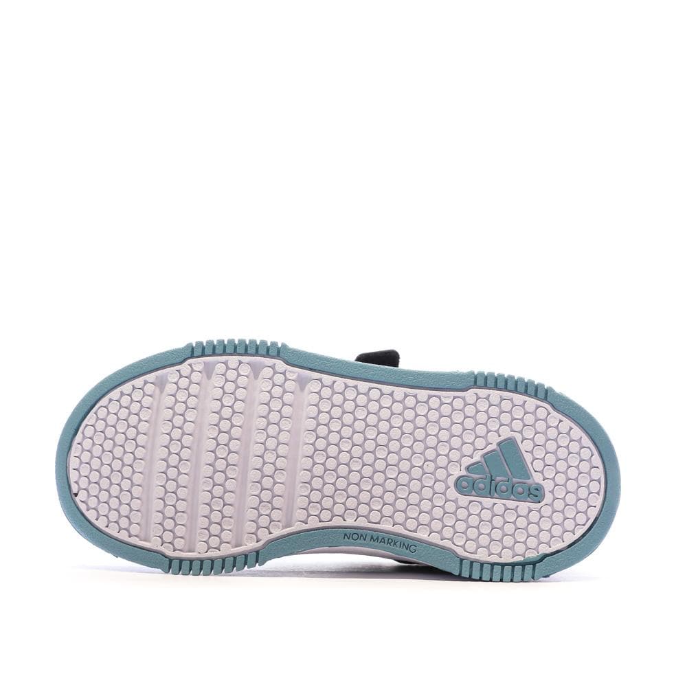 Baskets Noires/Bleu Garçon Adidas Tensaur 5